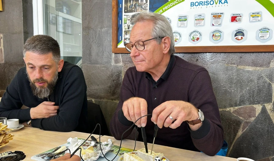 Professional consultations on the production of Camembert and mozzarella were held at "Borisovka".